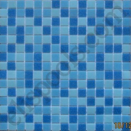 Light blue mix-GLASS MOSAIC - China