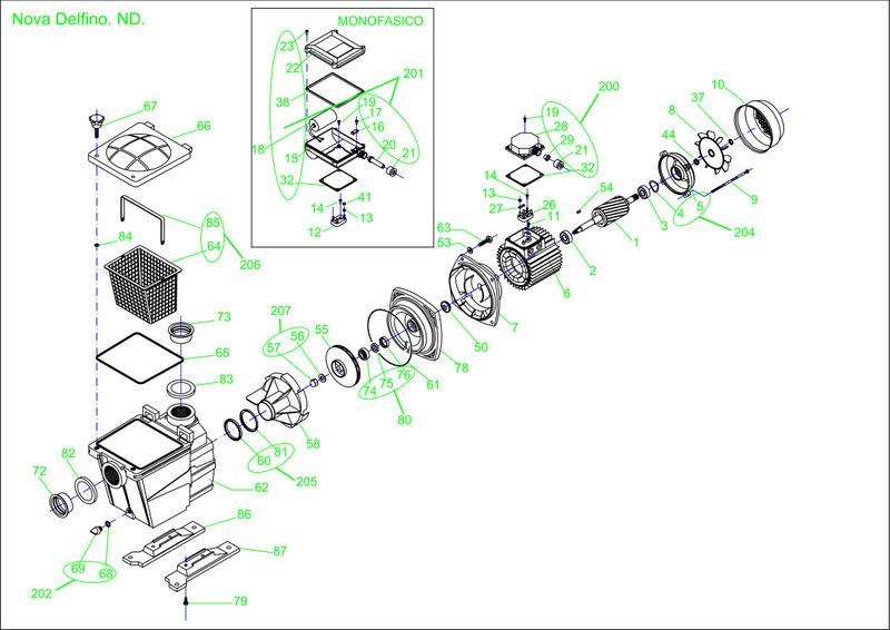Spare parts for the ND pump