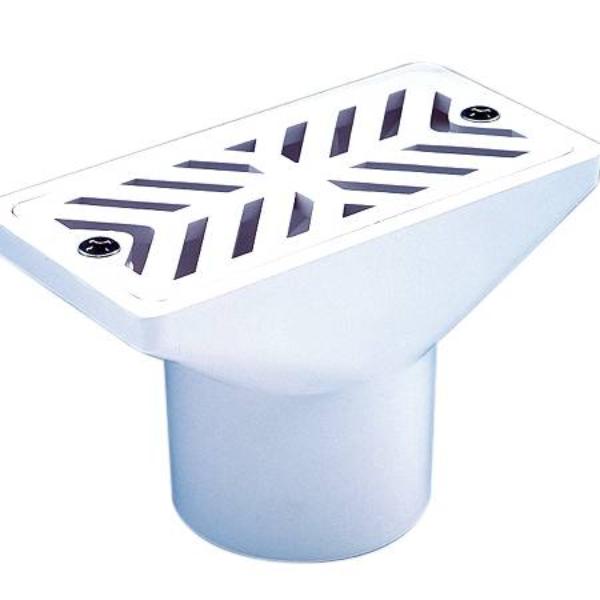 Drain for external overflow