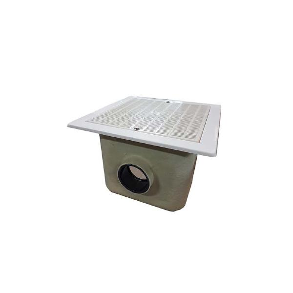 Floor drain- of polyester