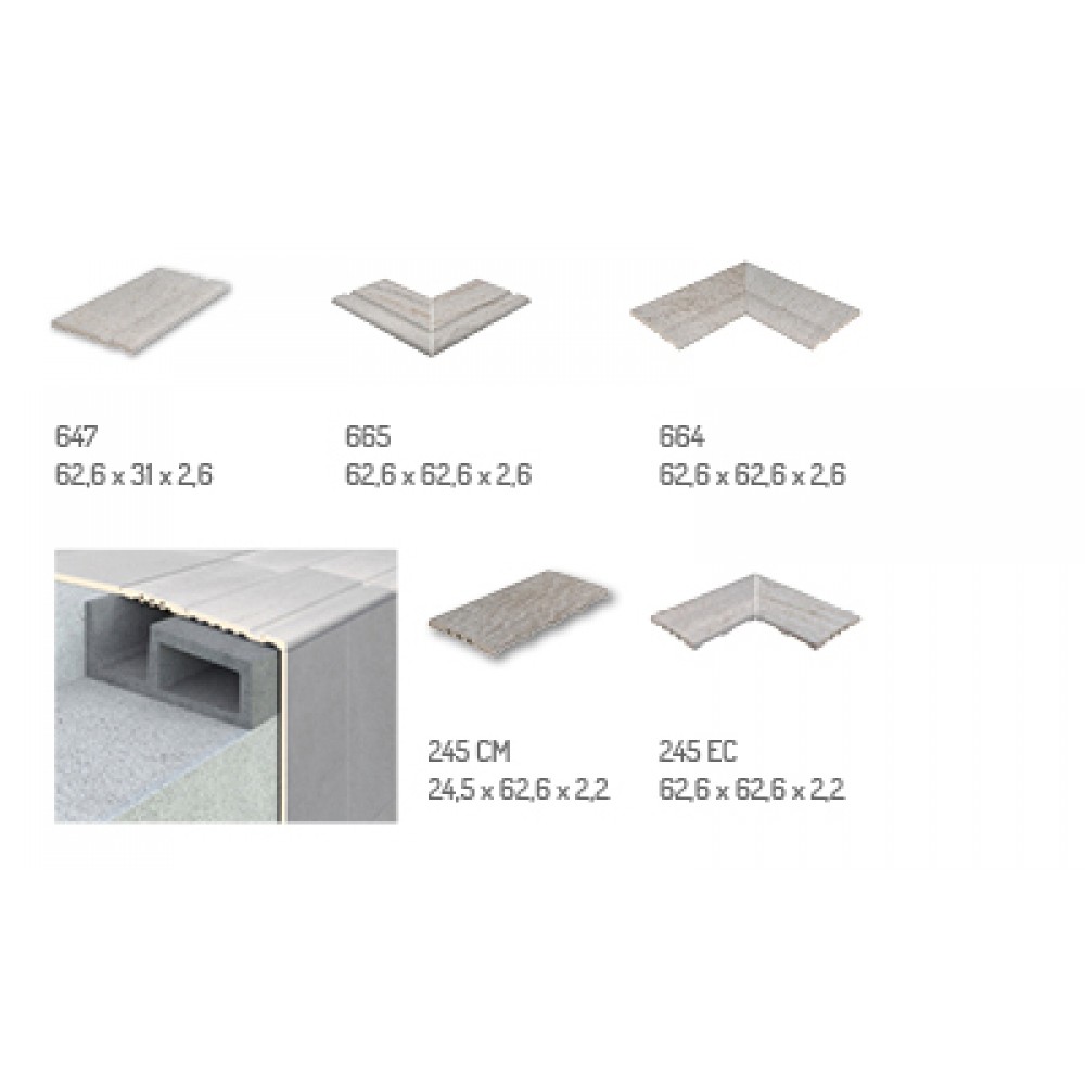 Tiles Overflow Pool side tiles with overflow | Elispools