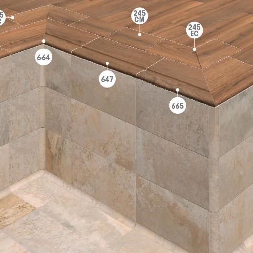 Tiles Overflow Pool side tiles with overflow | Elispools